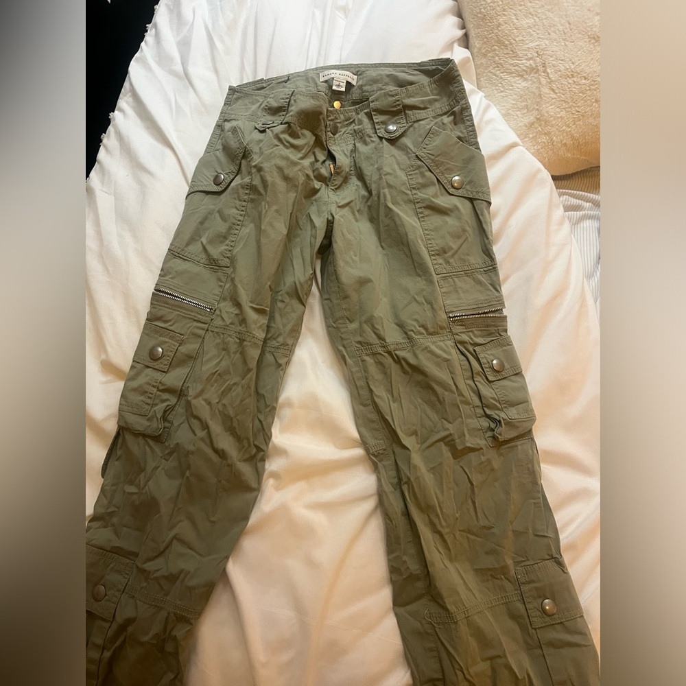 Vintage Banana Republic green cargo pants